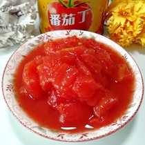 210g * 6 cans of Xinjiang selenium-enriched tomato diced zero add open can instant sugar-free low-fat tomato sauce Bazu specialty