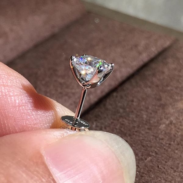 Серьги, платиновый конструктор для мужчин и женщин, образец платина 950, для любимого