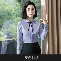 Серая одиночная рубашка