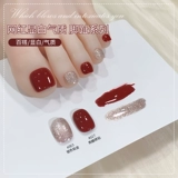 Блестки для ногтей, отрывной демисезонный лак для ногтей для пальцев на ноге, без сушки в лампе, быстрое высыхание, долговременный эффект, 2024 года, новая коллекция