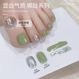 Блестки для ногтей, отрывной демисезонный лак для ногтей для пальцев на ноге, без сушки в лампе, быстрое высыхание, долговременный эффект, 2024 года, новая коллекция