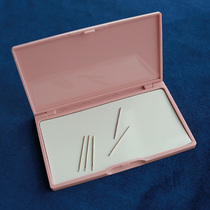 Magnetic needle suction needle case for magnetic suction needle case by hand DIY suction needle case Magnetic needle insertion bead needle accommodating plastic suction needle box