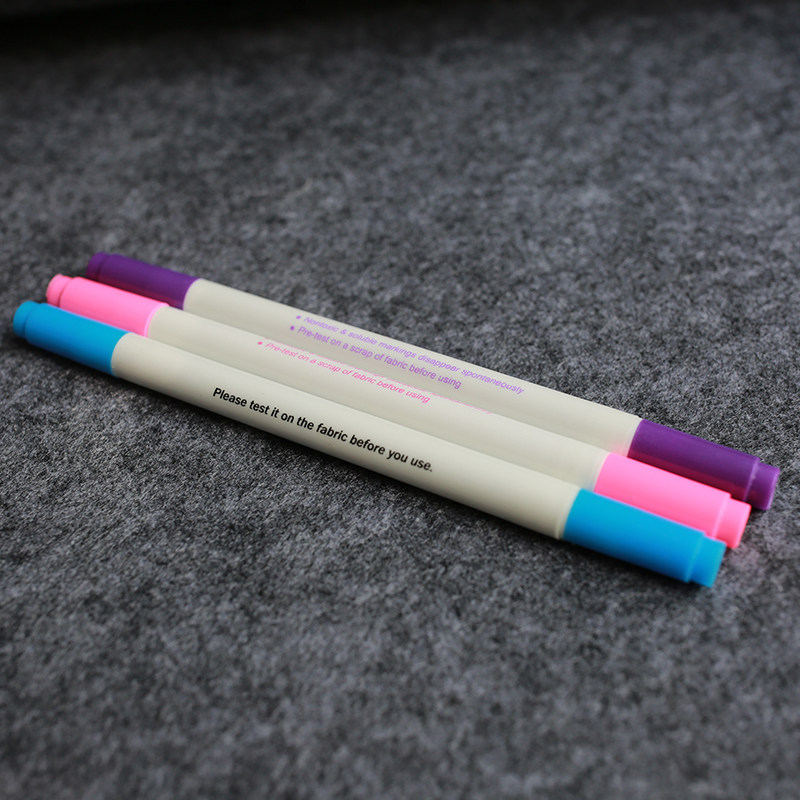 Collin double head disappear pen water dissipation pen fine head faded pen and hot stamping materials