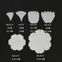 Carnation floral sheet combined with floral hand dyed bouquet of floral material silk flowers DIY accessories Ancient windy hair Hairpin