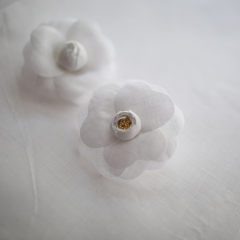 Thick Linen fabric Mountain Tea Flower Silk Flower Brock Material for Flower Material