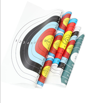 Archery bow and arrow 4060 full ring half ring Triple Target paper high quality color printing target map competitive competition practice target archery