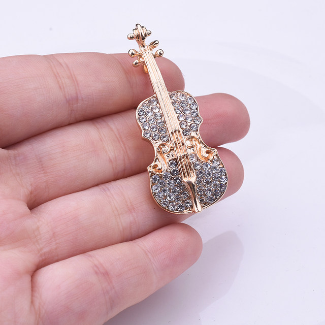 ສົ່ງຟຣີ brooch, ຄົນອັບເດດ: feminine, violin corsage, brooch, cardigan, high-end versatile ແລະຕົບແຕ່ງບັນຍາກາດ, ອຸປະກອນຂອງແມ່ຍິງ