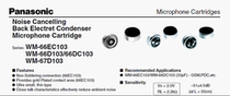 WM-66D103 supply of original Panasonic spot WM-66D103 microphone (real price prevail)