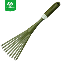 Wo Shi horticultural Harrow 2014 leaves withered weeds cleaning loosening tools raising flowers potted vegetable iron rake