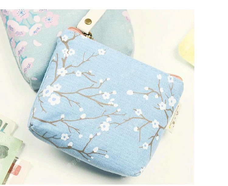 Màu sắc rắn macaron ví tiền xu dễ thương Nhật Bản và Hàn Quốc gió mini túi xách tay túi nhỏ