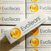 German artificial tears EvoTears oily eye drops Repair lipid layer Meibomian gland blockage photophobia dryness