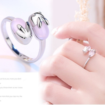 Small dance Johan Rabbit Ring Rabbit Ring Girl Ring Small Dance Cos Cockpit Roo Continent Perimeter Ornaments