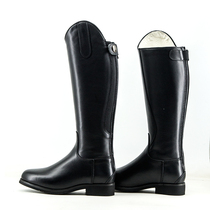 Childrens equestrian boots tall cowhide riding boots obstacle competition riding boots knight equipment cowhide riding boots