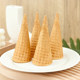 Original ice cream thickened cone waffle crispy cone handmade DIY cake decoration ice cream egg tray 40 pieces