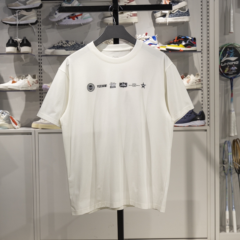 Li Ning 2025 Summer Unisex Disney Collaboration Ice-Cool Comfortable Loose Casual Short-Sleeve T-Shirt Ahsv679 Li Ning 2025 Summer Unisex Disney Collaboration Ice-Cool Comfortable Loose Casual Short-Sleeve T-Shirt Ahsv679