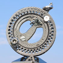 Metal kite roulette alloy large bearing strap wheel hand wheel brake anti-reverse universal wheel wire wheel hand wheel