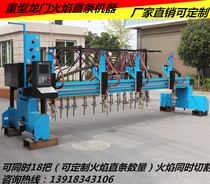 Heavy-duty gantry flame straight machine flame thick plate cutting machine plasma flame cutting machine 18 straight strip cutting