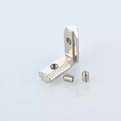 Industrial aluminum extrusion material fittings connector angle slot industrial aluminum alloy profile fittings connector corner groove