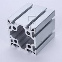 Industrial aluminum profile European standard 100100 aluminum profile groove 8 wall thickness 6mm thick heavy duty aluminum alloy profile large square tube