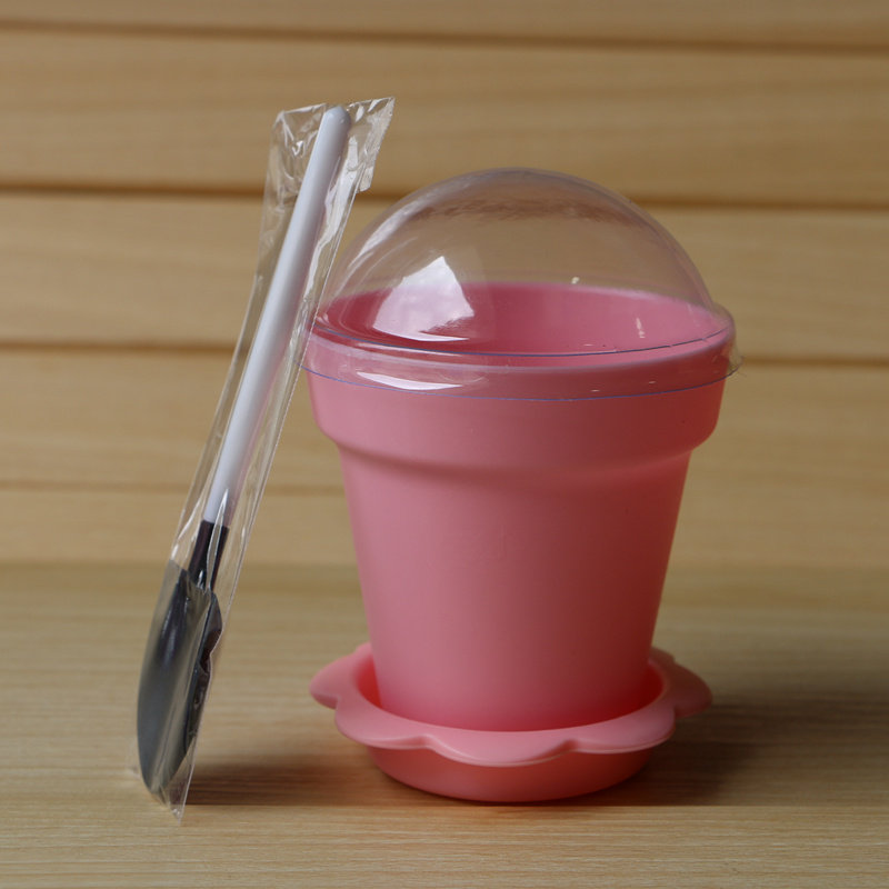 Diy創意烘焙器具盆栽蛋糕花盆批發西點烘焙包裝工具盆栽蛋糕杯