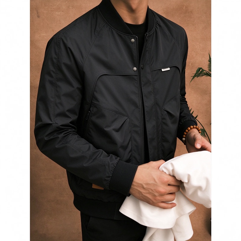 Baseball Jacket Men's Autumn New Fashion Brand Workwear Men's American Retro Pilot Jacket