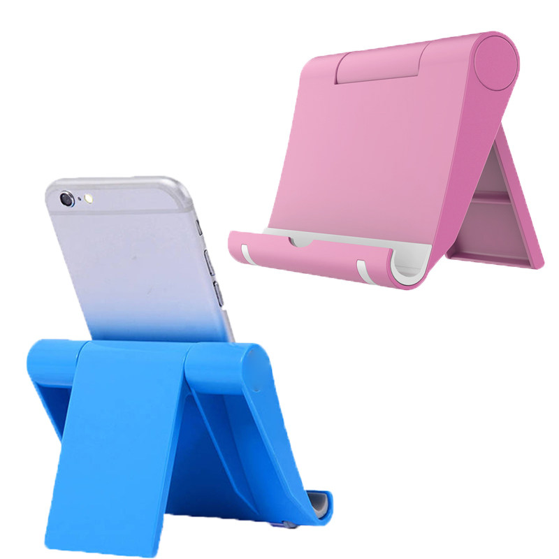 Mobile phone bracket Desktop Ipad tablet Lazy Person Universal Stent Minima Support Folding Poop Style Multifunction 