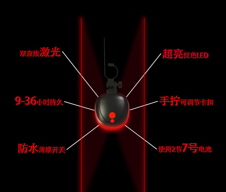 Eclairage pour vélo - Ref 2400802 Image 7