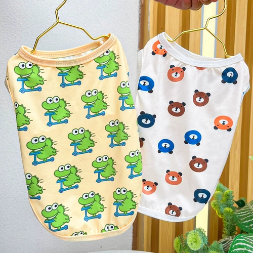 Новая одежда для собак в новом жилете на весну, лето и осень, кошки, маленькие, средние и большие собаки, медведь Тедди Бишон, борьба с домашними животными.