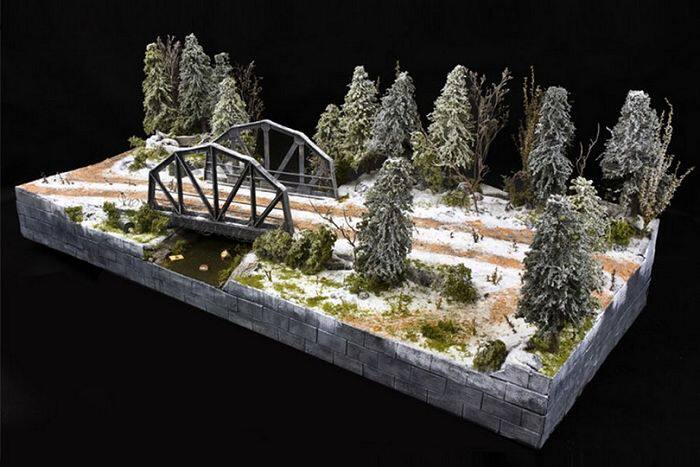 FOV 1:32 1:72 Veyron 1:35 1:72 Finished model of World War II art scene