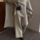 European and American Style New Fashion Shawl Knit Sweater Casual Pants Set Knitted Three Piece Set