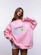 European and American New Style Letter Print Versatile Round Neck Loose Sweatshirt