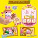 mimiworld Greedy Cute Pet Picnic Box Play House Girl Toy Baby Rabbit Doll Feeding Pet Gift