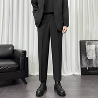 K99 Черные укороченные брюки (обычная модель)