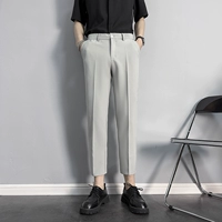 K11 светло -серые брюки (обычная классика)