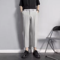 B11 светло -серые брюки с серого цвета (лето в шелке)