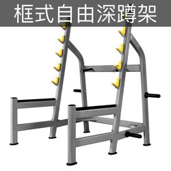 Free squat frame frame gantry half frame bench press rack barbell rack commercial gym home fitness equipment
