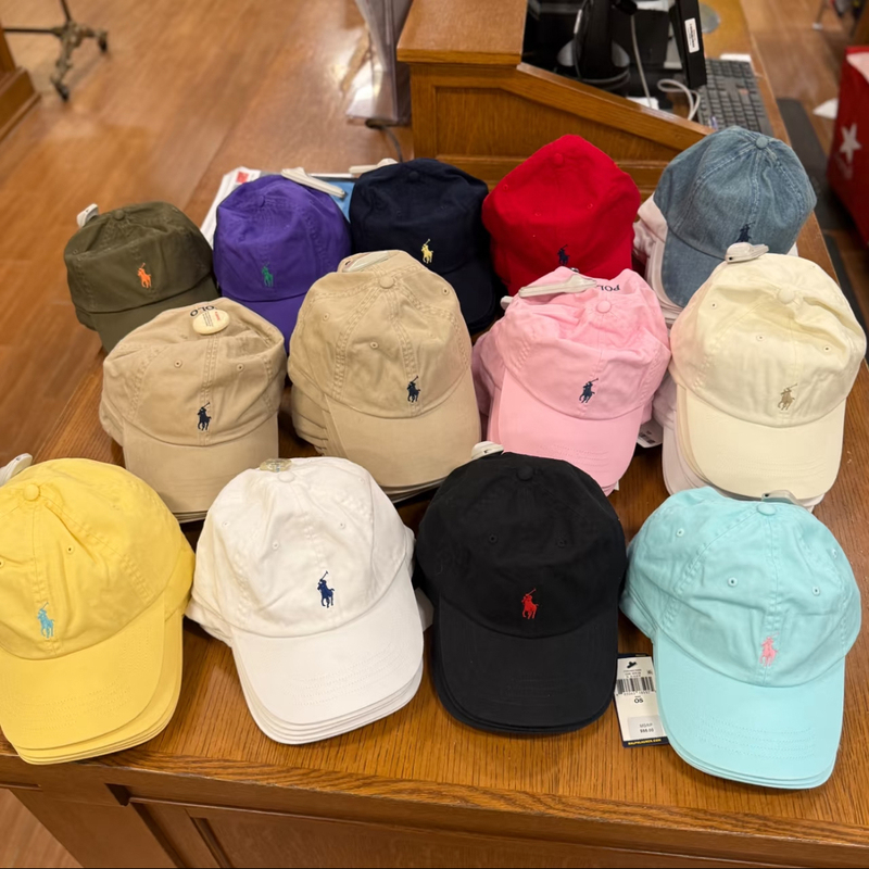 In-Stock Authentic Ralph Lauren Unisex Classic Horse Logo Baseball Cap Ralph Hat In-Stock Authentic Ralph Lauren Unisex Classic Horse Logo Baseball Cap Ralph Hat