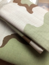 Afghan foreign trade tail single US Military three sand camouflage cotton sheet hanging cloth fabric new original seal MolleGEAR