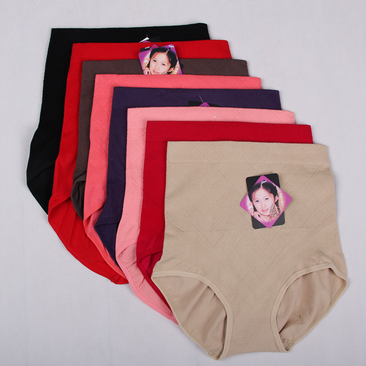 Quần bó sát của phụ nữ ấm bụng corset sau sinh đàn hồi liền mạch eo cao bụng tam giác tóm tắt hông 4 quần lót nữ triumph