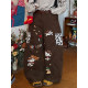 C2 homemade/American retro style ກາຕູນ embroidered jeans ສໍາລັບແມ່ຍິງ, ກາງເກງຂາກວ້າງວ່າງອະເນກປະສົງ