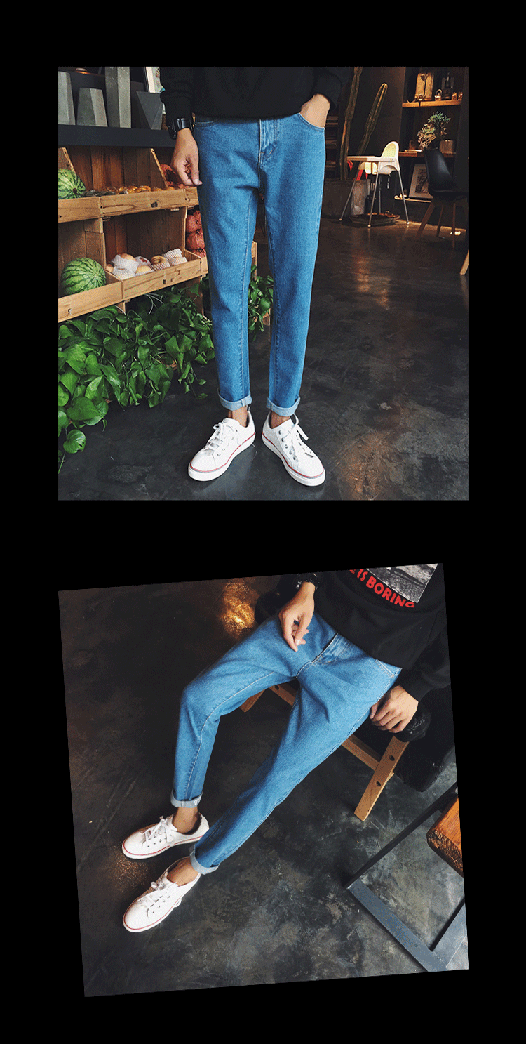 Jeans pour adolescent en coton pour automne - Ref 1480692 Image 30
