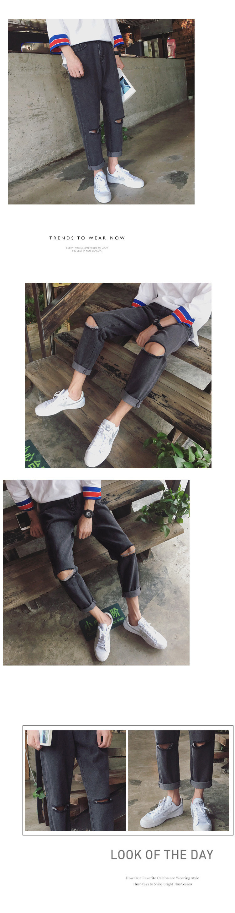 Jeans pour adolescent pour Quatre saisons - Ref 1480614 Image 26