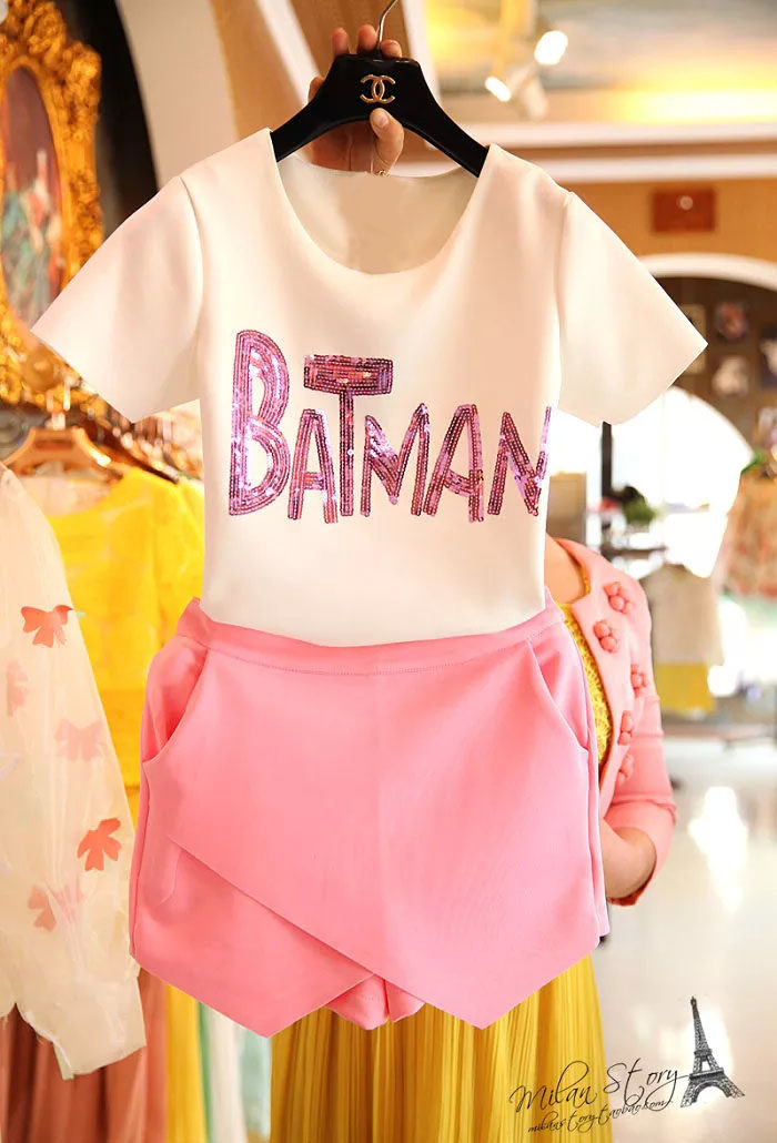 [2015爆款]2015欧美夏季 宽松休闲两件套卫衣