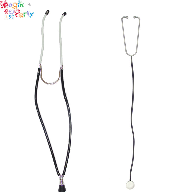 Halloween Children's Stethoscope Little Boy Girl Doctor Nurse Dressed As Home Wine Toy Kindergarten Teaching Aids Props