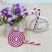 Fantasy party Childrens Day costume decoration accessories handheld props small ornaments crutches lollipop decoration