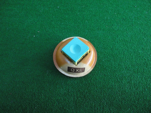 (Gold Medal Billiards) Recommended Premium Shell Powder Bag Bottom can be sharpened