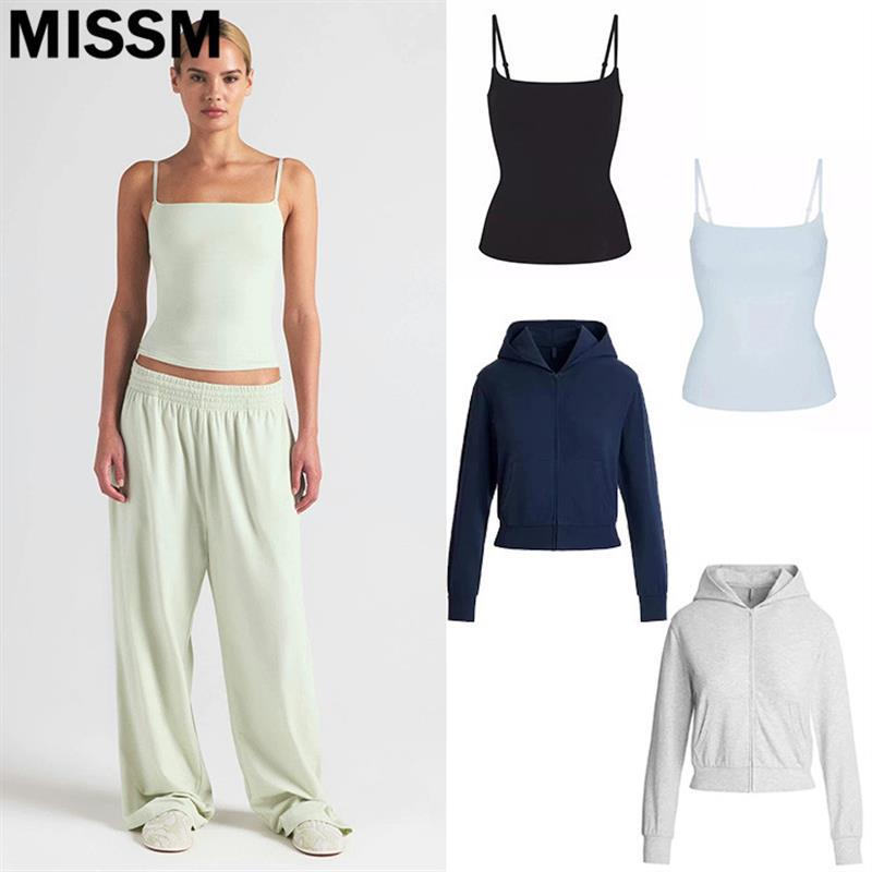Authentic Skims Top, Tank Top, Jacket, Sweatshirt, Hoodie, Straight-Leg Pants Set