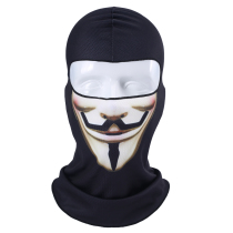 Riding headgear cycling mask sunscreen UV protection face face Gini swimming hat men and women face mask summer