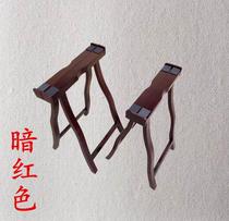 A bracket pure solid wood guzheng frame leg tripod humanoid A-type bracket one high and one low