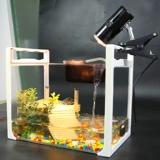 Квадратный стеклянный масштаб крупный танк квадратный ремень -в обработке малой средней среды